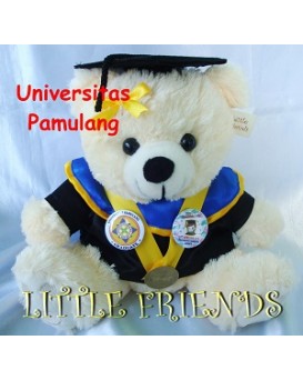 Boneka Wisuda Universitas Pamulang - Ekonomi (30 cm)